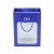 Import perfume  packaging shopping paper bag with clear window from China