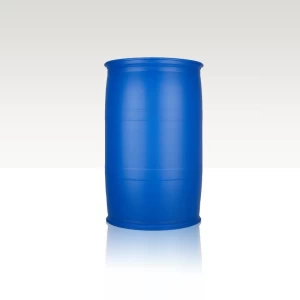200 liters stacking plastic drum Container,plastic flange bucket,double L-Ring and closed-top drum