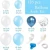 Import Blue and white balloon decoration set from China