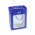 Import perfume  packaging shopping paper bag with clear window from China