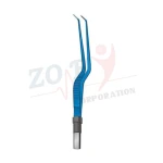 Reusable Bayonet Bipolar Forceps European Angle Down Tips