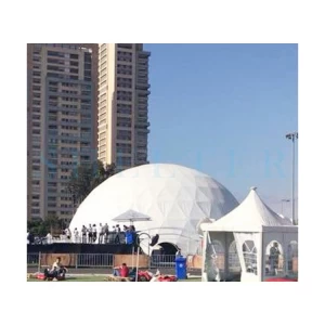 500 people capacity party geodesic dome tent for restaurant