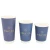 Import Disposable Wholesale Lovely Blue Printed Waterproof Hot Drink Double Wall Paper Coffee Cups from China