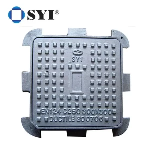 SYI Round Square Ductile Cast Iron Manhole Cover Frame En124 Sewer Drain Lid