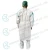 Import EN14126 TYPE Pb4B Disposable Taped Blue Seam Microporous Isolation Gown from China