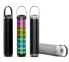 LED beating colorful lights wireless bluetooth speaker S1 outdoor portable portable cylinder bluetooth speaker
