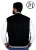 Import Baseball Varsity Bomber Black  Wool Faux Leather Jacket from Pakistan