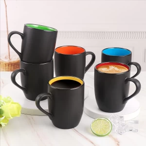 6 Ounce Ceramic Coffee Cups