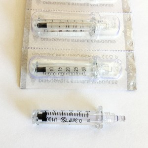 0.3ml 0.5ml ampoule head for hyaluronic mesotherapy gun needle free ampule