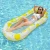 Import Swimming pool PVC inflatable floating row foldable water stripe hammock Adult play recliner floating bed Pool floats from China