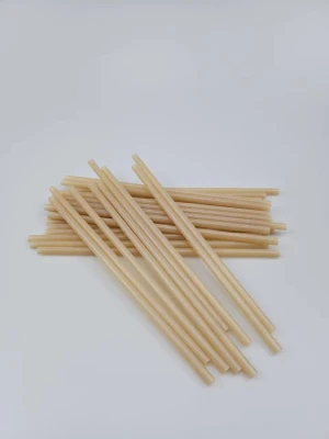 Disposable PLA bagasse straw