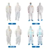Customization disposable microporous coverall workwear Disposable Protective Clothing Waterproof Coverall With Cheap Pr
