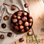 Dried Horse Chestnut, Aesculus Hippocastanum, Buck-eye Fruit, Flower