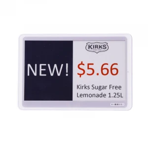Big e ink displaydigital price label supermarket price label