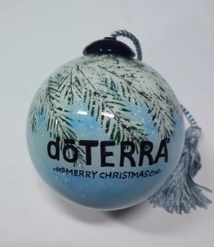 Hand painted Christmas ball with logo, glass logo balls,Custom design logo ball