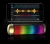 Import LED beating colorful lights wireless bluetooth speaker S1 outdoor portable portable cylinder bluetooth speaker from China