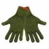 Eco-friendly recycled cotton plus green polyester yarn