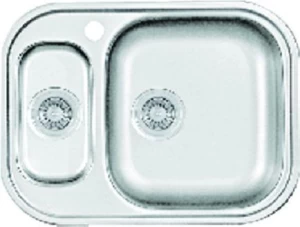 Chrome Kitchen Sink Quality 304, 1/2 Bowl Built-in