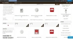 Wireless fire alarm system fire security control