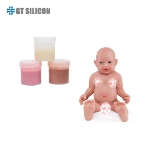Safe Skin Eco-Friendly Soft Liquid Silicone Rubber for Toy, Body Mold Making