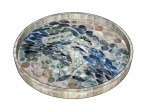mother-of-pearl inlaid decorative tray 1