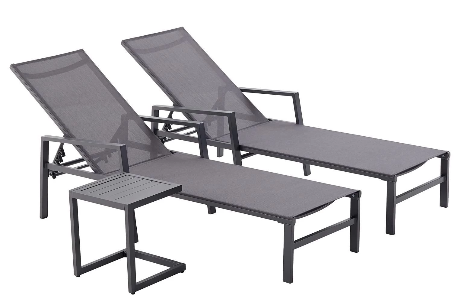 Buy Garden Furniture Outdoor Sun Lounger With Coffee Table Lyas091