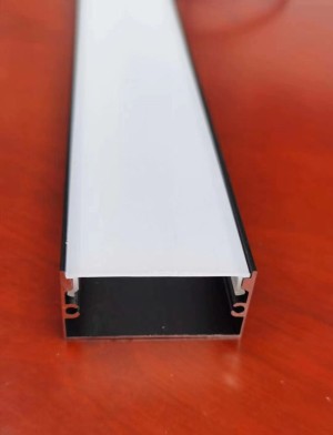 Alu Alloy 6063 Accessories Extrusion Housing Channel Diffused Cover