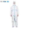 Disposable non-woven PPE Medical Class 1 EN 14126 protective clothing/coverall