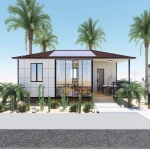 prefab house；