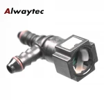 Fuel line hose quick disconnect sae quick fittings 3 ways