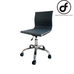 Rotating Ergonomic Office Chair Meeting Room Back Support Fixed Armrest Headrest Height Adjust Office Chair