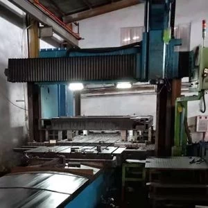 Decameter CNC gantry six axis machine frame machining