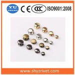 contact rivet for time controller