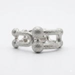 18K White Gold-Plated Silver Fashion Ring Wholesale