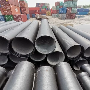 DN80-DN2000 Class C25 C30 C40 K7 K8 K9 Dci Pipe Ductile Cast Iron Pipe for Municipal Water Supply