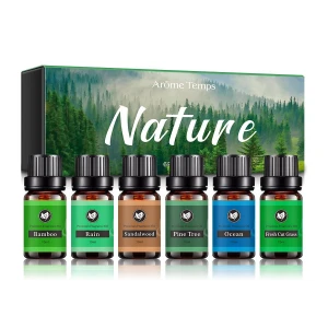 Kanho OEM/ODM  100%natrual winter essential oil suit 6pcs/sets body oil moisturizer relaxing massage oil for beauty care