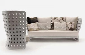 Poly rattan sofa set PRSF-005