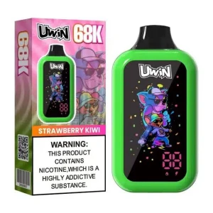 Uwin Digital Box 68K Puffs 0 Nicotine Disposable Vape Wholesale Distributor Australia New South Wales