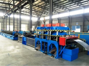 100-600 Galvanized Cable Tray Cable Ladder Pallet Roll Forming Machine