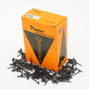 Power Shoe Tacks Rust-resistant Fine Blue Dark Finish Multiple Sizes Available for Leather & Fabric Fixing Smooth Shan