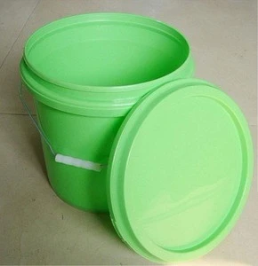 10 Liter Plastic Paint Pail with Lid and Handle