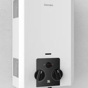 10 litre Natural vent LPG/LNG tankless instant gas water heater with NOM national certification