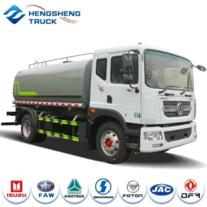 10 Tons Water Pumping Truck 4*4 6*6 JAC Carbon Steel Plate Watering Truck Price