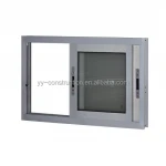 10 years warranty aluminium doors windows comply with New Zealand standards/double glazed sliding window with mosquito net