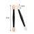Import 100 Pcs Disposable Dual Sided Eyeshadow Brush, Double Ended Sponge Applicator Oval Tipped Eyeliner Brush Makeup Brush Tool from China