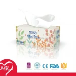 100% virgin wood pulp cheap facial tissue paper box design manufacturer in china