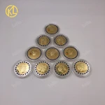 1000pcs Original Gold Plated Coin Collectibles Zimbabwe One Hundred Trillion Dollars Buffalo Bullion Coin for Christmas Gift