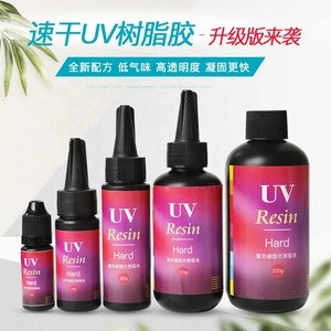 100g Specializing in the production of high transparent UV resin drops DIY hand UV curing no shadow hard glue