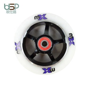 100mm*110mm Kick Scooter Wheels Parts Accessories with Bearings
