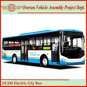 10.5 Meter 32+1 Seats New Electric City Bus for Sale